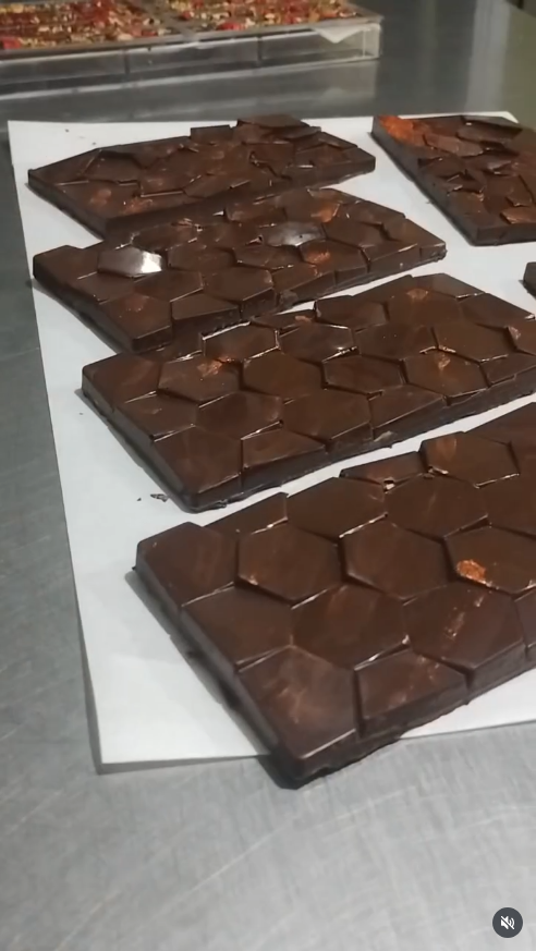 Tabletas artesanales de chocolate